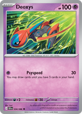 034/086 Deoxys Chaos Rising Pokemon card