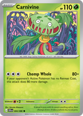 004/086 Carnivine Chaos Rising Pokemon card