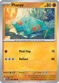 044/086 Phanpy Chaos Rising Pokemon card