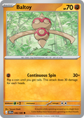 046/086 Baltoy Chaos Rising Pokemon card