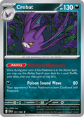 051/086 Crobat Chaos Rising Pokemon card