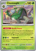 007/086 Chesnaught - Holo | Pokemon Chaos Rising