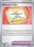 074/086 Adversity Policy Chaos Rising Pokemon card