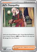 076/086 AZ's Tranquility Chaos Rising Pokemon card