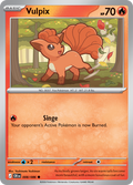 008/086 Vulpix Chaos Rising Pokemon card