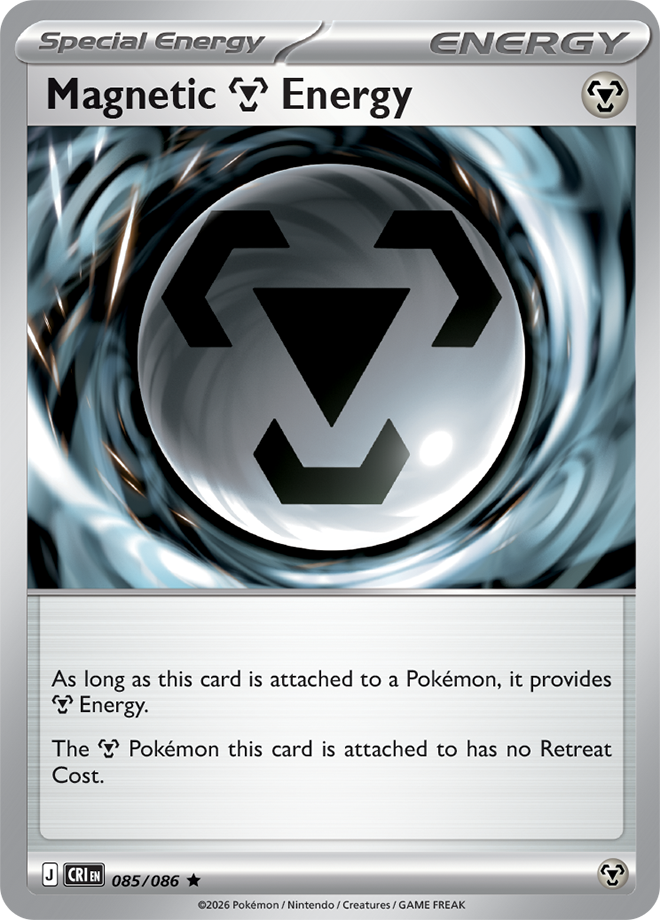 085/086 Magnetic Energy Chaos Rising Pokemon card