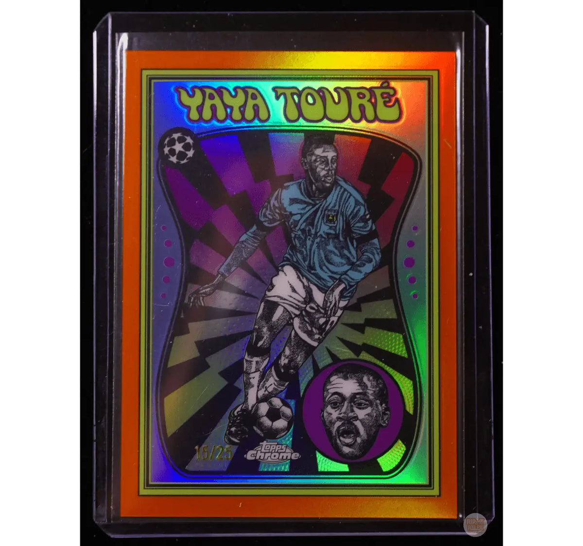 2025/26 Topps Chrome UEFA — Yaya Touré Ultra Violet /25