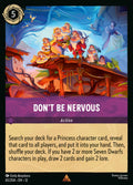 065/204 Don’t Be Nervous – Disney Lorcana Wilds Unknown card