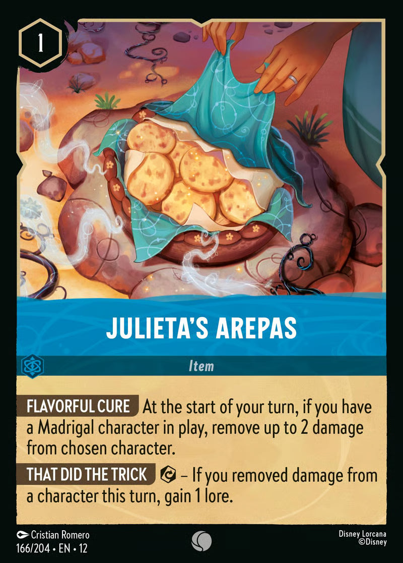 166/204 Julieta’s Arepas – Disney Lorcana Wilds Unknown card