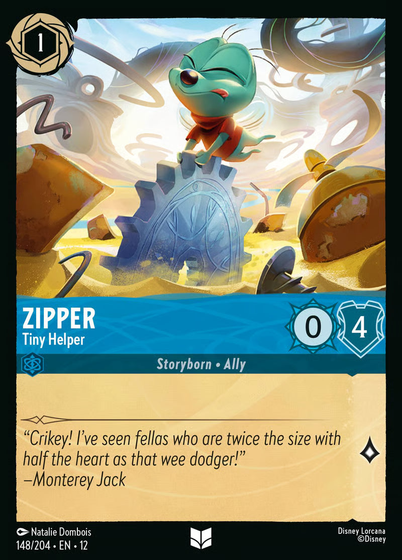 148/204 Zipper – Tiny Helper – Disney Lorcana Wilds Unknown card