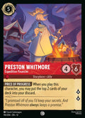 110/204 Preston Whitmore – Expedition Financier – Disney Lorcana Wilds Unknown card