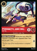 128/204 Pterodactyl Janie Doll – Sid’s Toy – Disney Lorcana Wilds Unknown card