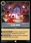 202/204 Club Door – Disney Lorcana Wilds Unknown card