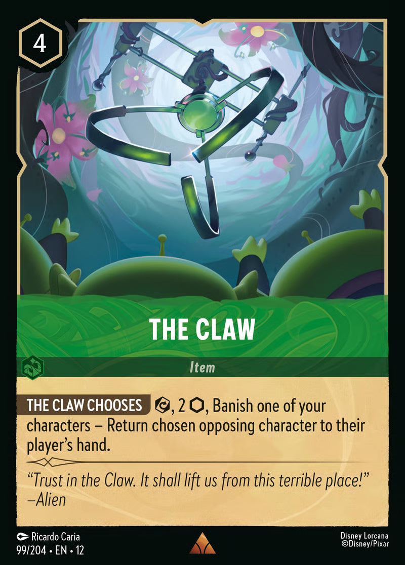 099/204 The Claw – Disney Lorcana Wilds Unknown card