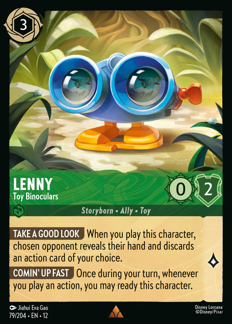 079/204 Lenny – Toy Binoculars – Disney Lorcana Wilds Unknown card