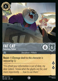 182/204 Fat Cat – Felonious Feline – Disney Lorcana Wilds Unknown card