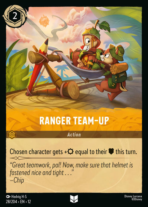 028/204 Ranger Team-Up – Disney Lorcana Wilds Unknown card