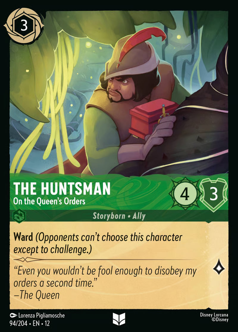 094/204 The Huntsman – On the Queen’s Orders – Disney Lorcana Wilds Unknown card