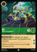 077/204 RC – Remote-Controlled Car – Disney Lorcana Wilds Unknown card