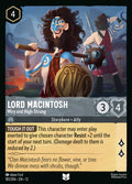 181/204 Lord Macintosh – Wiry and High-Strung – Disney Lorcana Wilds Unknown card