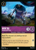 035/204 Mor’du – Wicked with Pride – Disney Lorcana Wilds Unknown card