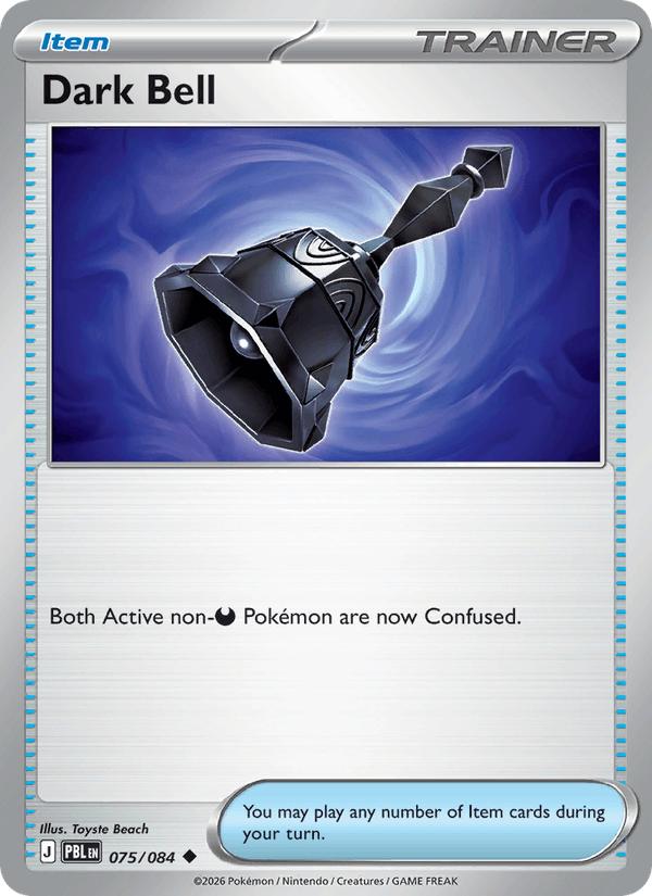 075/084 Dark Bell | Pokemon Pitch Black