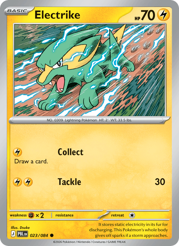 023/084 Electrike | Pokemon Pitch Black