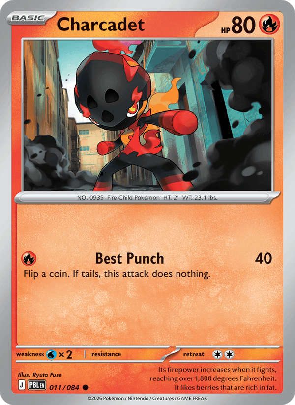 011/084 Charcadet | Pokemon Pitch Black