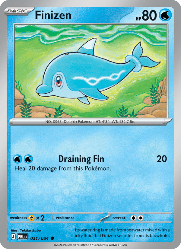 021/084 Finizen | Pokemon Pitch Black