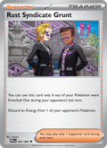 081/084 Rust Syndicate Grunt | Pokemon Pitch Black