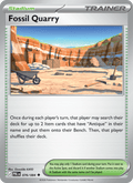 076/084 Fossil Quarry | Pokemon Pitch Black