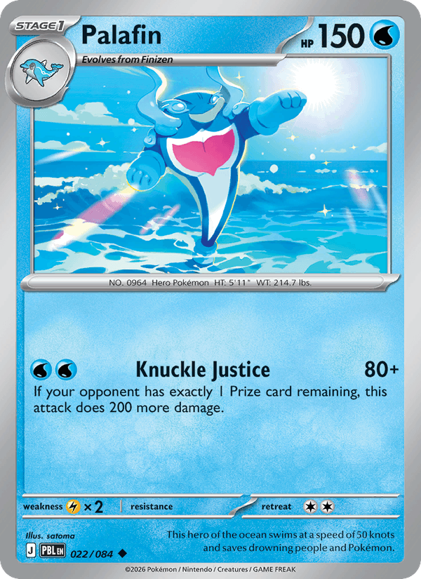 022/084 Palafin | Pokemon Pitch Black