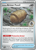072/084 Antique Armor Fossil | Pokemon Pitch Black