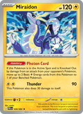 028/084 Miraidon - Holo | Pokemon Pitch Black