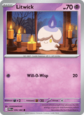036/084 Litwick - Reverse Holo | Pokemon Pitch Black