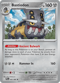 062/084 Bastiodon - Reverse Holo | Pokemon Pitch Black