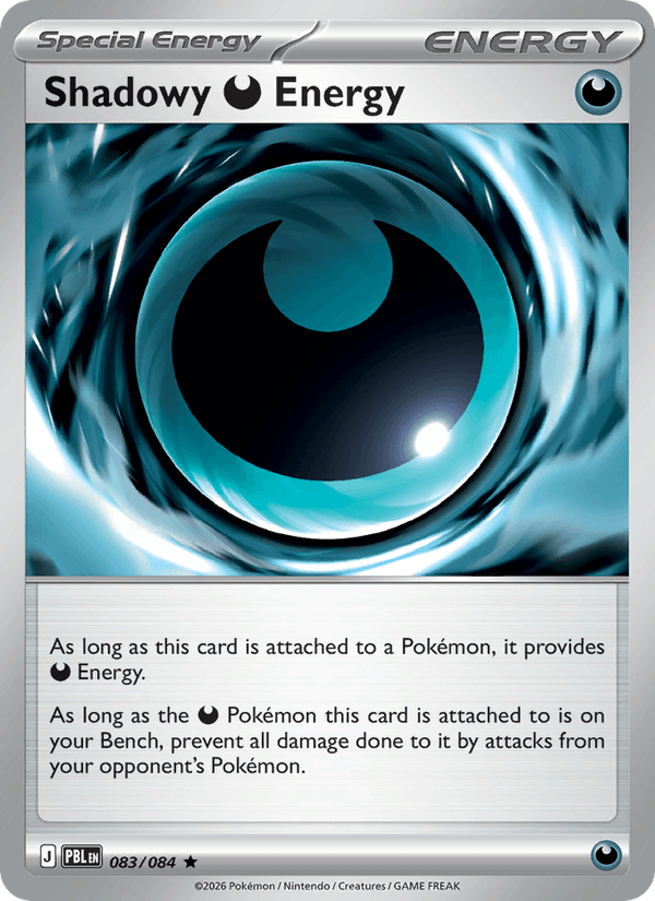 083/084 Shadowy Darkness Energy - Holo | Pokemon Pitch Black