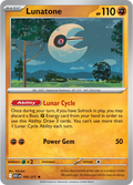 105/217 Lunatone - Holo | Pokemon Ascended Heroes