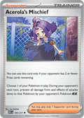 180/217 Acerola's Mischief - Reverse Holo | Pokemon Ascended Heroes