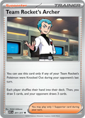 201/217 Team Rocket's Archer - Reverse Holo | Pokemon Ascended Heroes