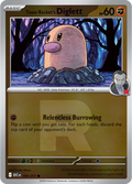 100/217 Team Rocket's Diglett - Team Rocket R Reverse Holo | Pokemon Ascended Heroes