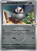 168/217 Larry's Starly - Poke Ball Reverse Holo | Pokemon Ascended Heroes