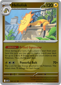 064/217 Heliolisk - Energy Symbol Reverse Holo | Pokemon Ascended Heroes