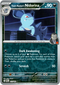 115/182 Team Rocket's Nidorina - Reverse Holo | Pokemon Scarlet & Violet—Destined Rivals