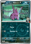 117/182 Team Rocket's Nidoran♂ - Reverse Holo | Pokemon Scarlet & Violet—Destined Rivals