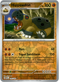 106/182 Hippowdon - Reverse Holo | Pokemon Scarlet & Violet—Destined Rivals