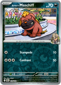 138/182 Arven's Maschiff - Reverse Holo | Pokemon Scarlet & Violet—Destined Rivals