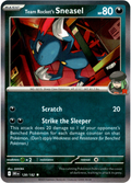 128/182 Team Rocket's Sneasel - Holo | Pokemon Scarlet & Violet—Destined Rivals