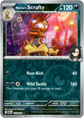 133/182 Marnie's Scrafty - Reverse Holo | Pokemon Scarlet & Violet—Destined Rivals