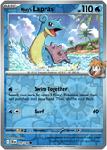 050/182 Misty's Lapras - Reverse Holo | Pokemon Scarlet & Violet—Destined Rivals